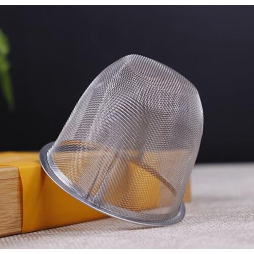 Diameter 5.1-9 CM Mesh Tea Infuser Reusable Tea Strainer Stainless Steel Teapot Leaf Spice Filter Drinkware Kitchen Accessories