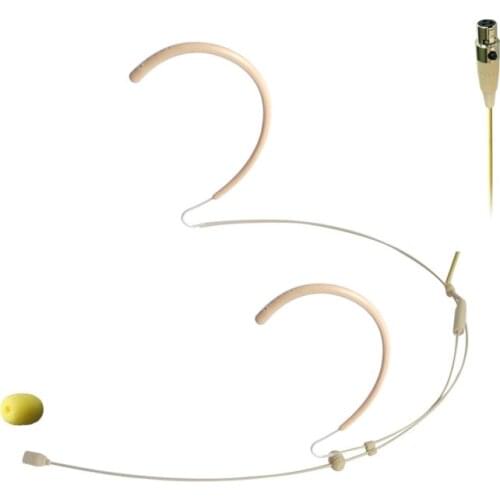 Freeboss HS-25S1-L5A Omni Directional Electret Condenser Capsule 3Pin mini XLR Headset Microphone with 1.2M Cable for AKG plug