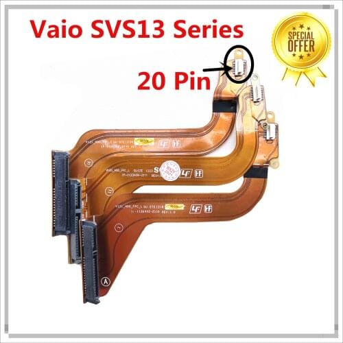 Original For Sony Vaio SVS13 Series Hard Disk Drive HDD Cable 20Pin V121_HDD_FPC_L 1P-1126X02-2110 100% Tested Fast Ship