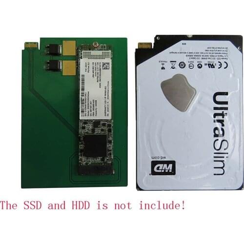 1pc SATA Express to NGFF M.2 adapter Cards expresscard PCBA for UltraSlim Hard Disk SSD WD5000M22K WD5000M21K WD5000MPCK