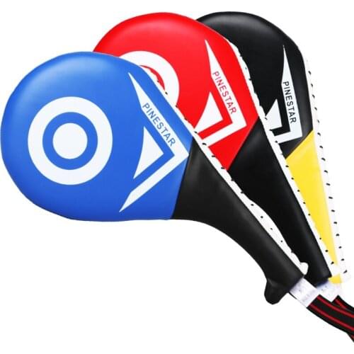 PINE STAR taekwondo double target with high quality fake leather/padding with pure EVA taekwondo sanda training target