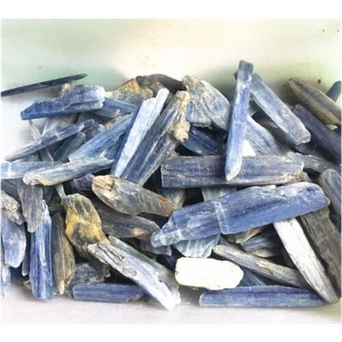 Blue Kyanite Crystals Healing Stone Natural Raw Gravels For Decoration