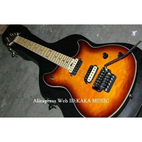 New Arrival Vintage Sunburst Electric Guitar Maple Fingerboard Wholesale guitars