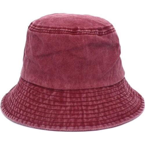 New Fashion Bucket Hats For Women Washed Cotton Men Fisherman Caps Casual Panama Girl Bob Chapeau Femme M117