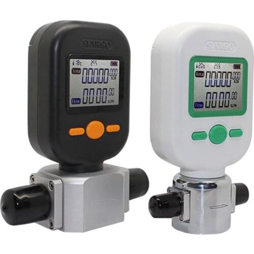 Digital 0-200L/min Nitrogen flow meter digital display flowmeter range: 0-25L/min default send Nitrogen Flowmeter