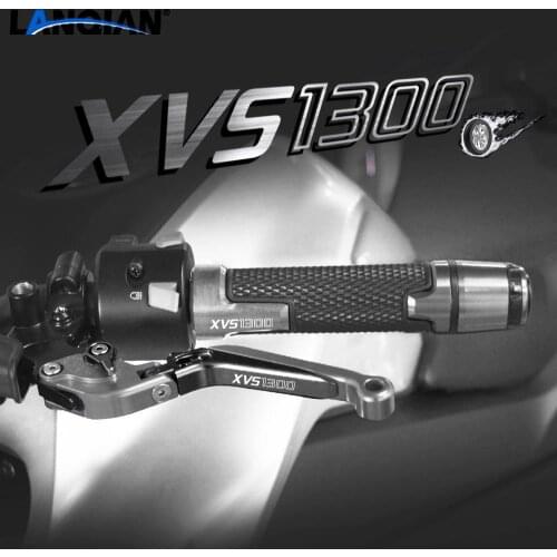 Motorcycle Adjustable Brake Clutch Lever Handle Grips For Yamaha XVS1300 V-STARDELUXE / STRYKER BULLETCOWL / STRYKER 2011-2017