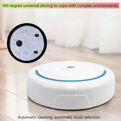 1Set Household Intelligent Robot Vacuum Cleaner Sweeping Mopping Robotic Cleaning Machine for Home Room Use