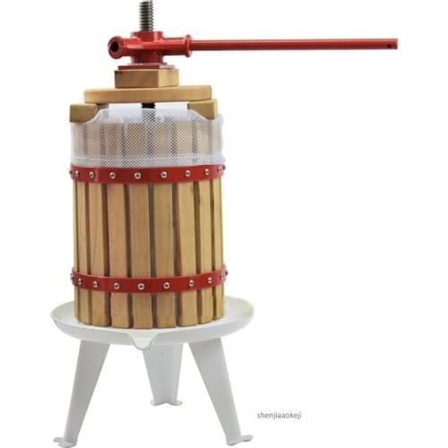 Manual Press Juicer DIY grape wine maker juice residue separation Home apple pressing juicer for honey/fruit/vegetable