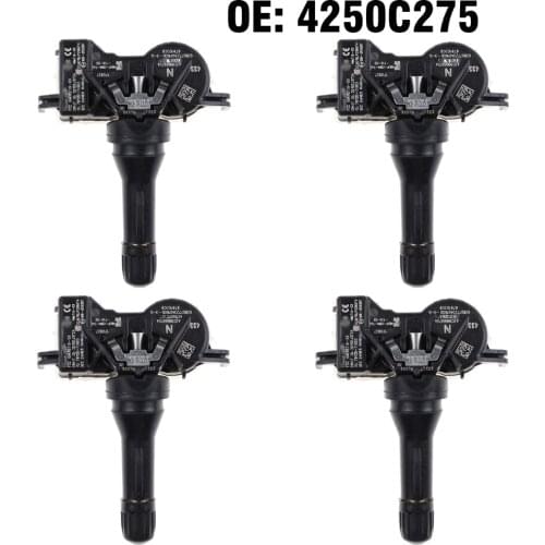 4PCS Tire Pressure Monitoring System For Mitsubishi Pajero Sport Attrage Mirage 433MHz TPMS Sensor 4250C275 4250F187 S180150004