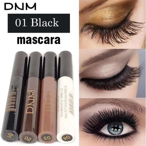 4 Colors Mascara 4D Curling Volume Eyelash Extensions Makeup Eyelash Lengthening Maskara Make Up Black/Brown/Coffee/White
