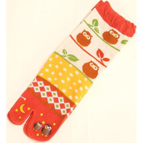 Japanese Two Finger Socks Toe Socks Cotton Tube Sweat-Absorbent Stink Prevention Hosiery Flip-flops Womens Socks