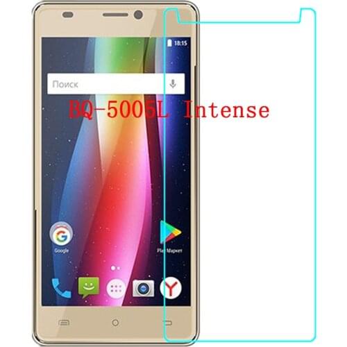 2PC Tempered Glass for BQ BQ-5005L Intense Glass Film Protective Screen Protector cover for BQ BQ-5517L 6016L Phone Film