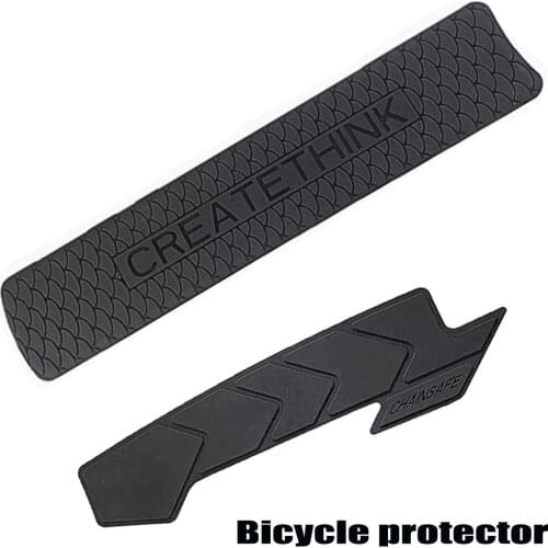 Bicycle Chainstay Protector Frame Chainstay Pad For Bike Scratch-Resistant Cover Removeable Glue Anti-Skid Push Guard
