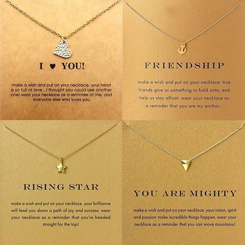Women Fashion Love Heart Star Elephant Pendant Choker Charm Jewelry Necklace 2020