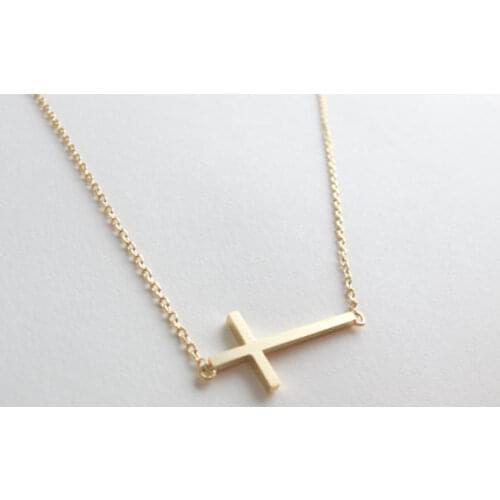 10 Catholic Christian Religious Cross Pendant Necklace Lucky Bless Jesus Cross God Ghost Amulet Geometric Polygon gift Jewelry