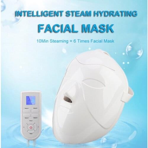 2021 New Arrival Intelligent Nano Steam Hydrating Facial Mask Mist Face Water Replenisher Face Moisturizing Skin Deep Cleaning