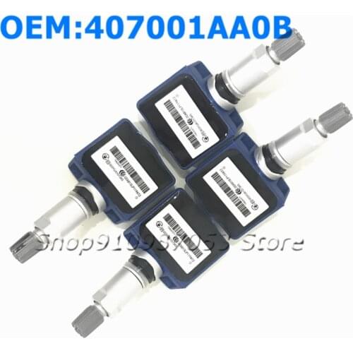 4 Pcs 315MHZ Tire Pressure Sensor TPMS for 03-07 Infiniti FX35 FX45 G35 M35 M45 Q45 QX4 Nissan 350Z Murano Pathfinder 407001AA0B