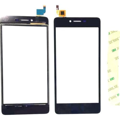 5.0inch For Archos 50 Platinum 4G Touchscreen Front Glass Capacitive Sensor Panel free 3m stickers