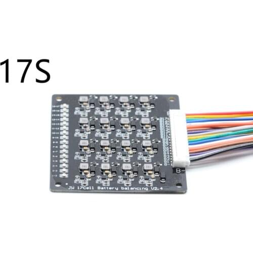 17S Li-ion Lipo Lifepo4 Lithium Battery Active Equalizer Balancer Energy Transfer Board BMS 1.2A Balance