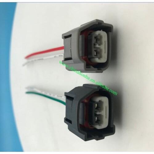 1pcs 2-hole car wiring harness forHyundai Kia Maxima 1.31.6 High-voltage package ignition coil connector with wire pigtail