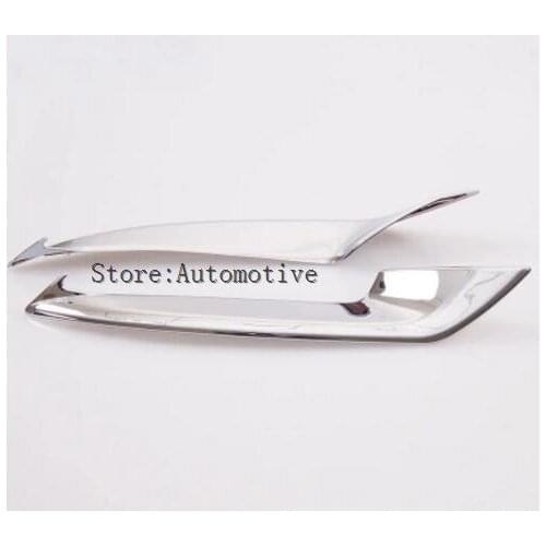 2015 2016 2017 For LEXUS NX 200T 300H Tail Rear Fog Light Lamp Eyelid Cover Frame Trims Car styling ABS Chrome