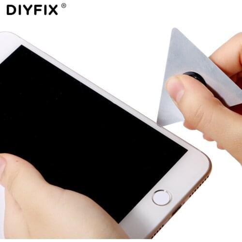 DIYFIX Phone Opening Tools Stainless Steel Opening Anti-Slip Picks Thin Pry Tool for Mobile Phone Tablet PC Screen Repair Tools