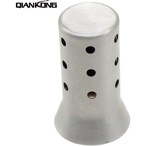 For Kawasaki ZX6R ZX9R ZX10R ZZR250 ZXR400 ZZR400 ER-6N ER6F 51MM DB Killer Silencer Exhaust Pipe Muffler Noise Sound Eliminator