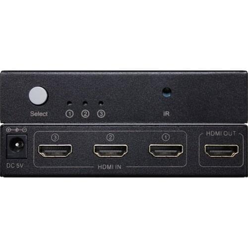 HDMI Switcher 4K 3D Full HD 1080p Video HDMI Switcher 3X1 5X1 Out For HDTV DVD PS3 Xbox