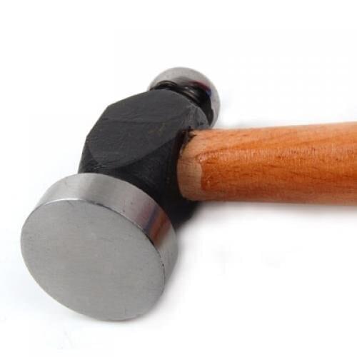 JFBL 10X Planishing Chasing Hammer with Wooden Handle Jeweler / Goldsmith Tool