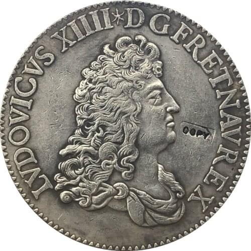 1686 France 1 Ecu - Louis XIV coins COPY