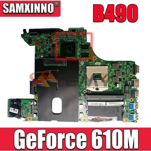 Akemy 48.4TD06.01M for lenovo Ideapad B490 laptop motherboard GeForce 610M HM65 DDR3 Tested