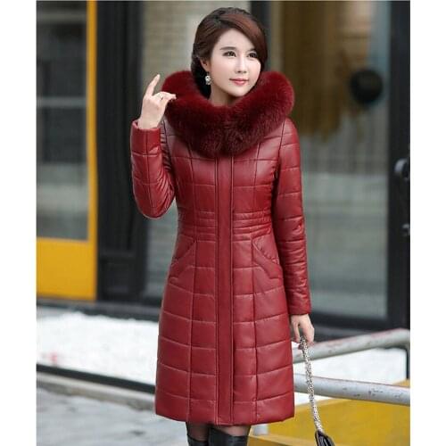 Fashion Winter Jacket Women Fox Fur Collar White Duck Down Jackets Warm Coat Female Thick Parka Casaco Feminino WXF462