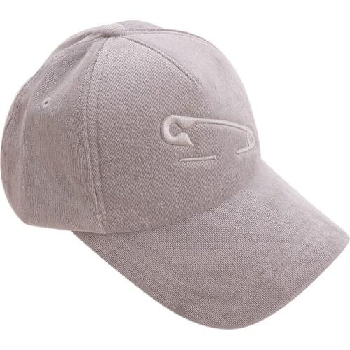 New Baseball Cap Fashion Corduroy Embroidery baseball Hat Leisure Outdoor Sports Caps Autumn Winter Shade Hats Dad Cap TG0069