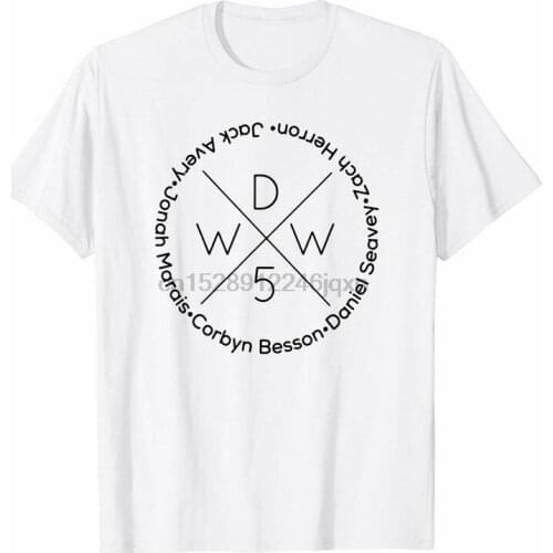 Why We Merchandise Dont Circle Everybody Wdw5 White T-Shirt Jack Avery S-6Xl Tops New Unisex Funny Tee Shirt