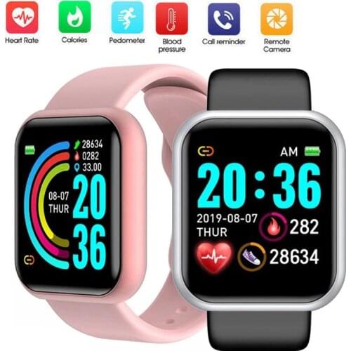 Wireless Smart Watches For Men Women Heart Rate Blood Pressure Monitor Sport Smartwatch For Andriod IOS Smart Clock