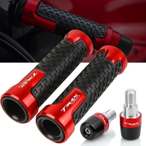 TMAX 560 Motorcycle 7/8" 22MM Handlebar Hand Grips Handle Bar End Cap FOR YAMAHA Tmax560 T-MAX560 Tmax T-MAX 2019-2021 2020 2018