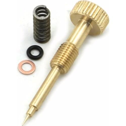 Motorbike CNC Adjusting Carb Rebuild Mixture Screw For KEIHIN CV Carburetor 1990 - 2006 Harley