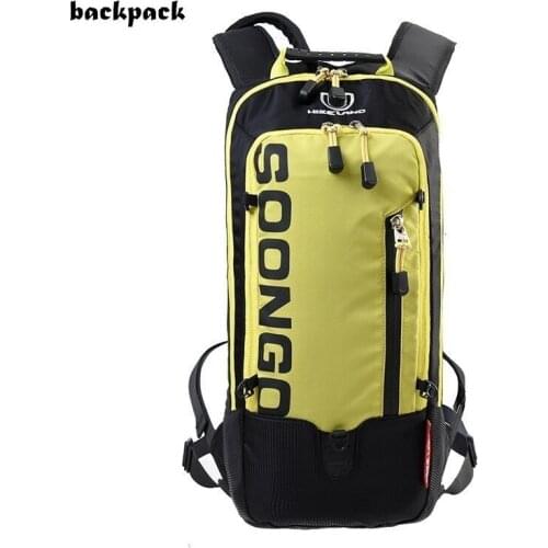 High Quality Waterproof Nylon Cycling Backpack City 6L Small Shoulder Bag Outdoor Rucksack Sport Hiking Travel Pocket Helmet Net