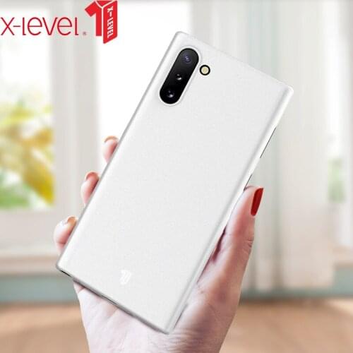 X-Level Clear Phone Case For Samsung Galaxy Note 20 Ultra Thin PP Phone Back Cover For Samsung Note 20 Transparent Case Luxury