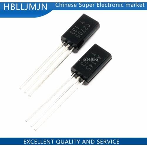 200PCS 100pair A1145 2SA1145 & C2705 2SC2705