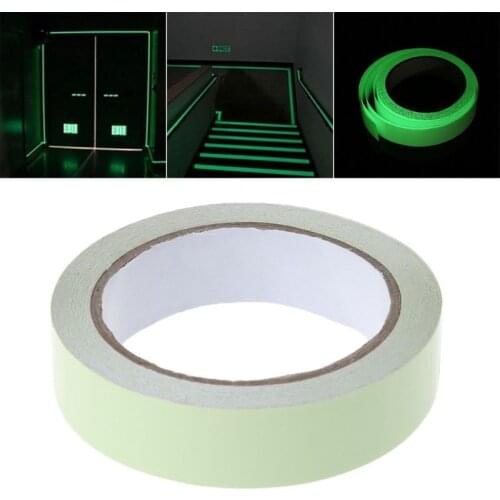 2@# Luminous Warning Glow Dark Night Tapes Sticker Safety Car-covers Accessories Reflective Tape Car Stickers Funny Decal Light