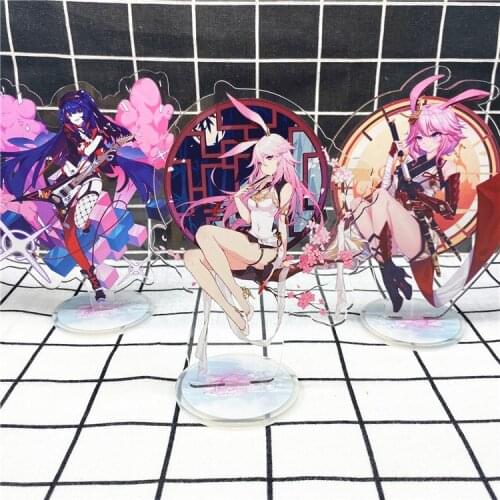 Anime Honkai Impact 3 Acrylic Stand Model Toys Honkai Impact 3 Action Figure collection toy gift