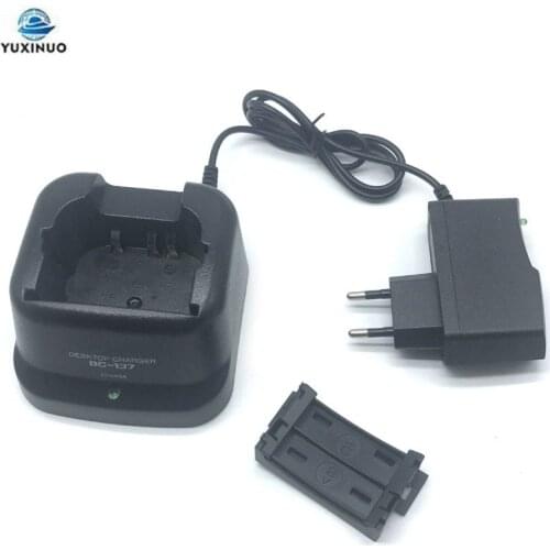 BC-137 Desktop Rapid Battery Charger BC137 for ICOM IC-A6 IC-A24 IC-V8 IC-V82 IC-U82 IC-F3GT IC-F4GT IC-F30GT IC-F40GT Radio
