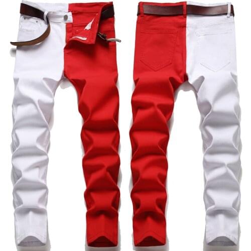 Узкие джинсы для мужчин BOUSSAC China At AliExpress