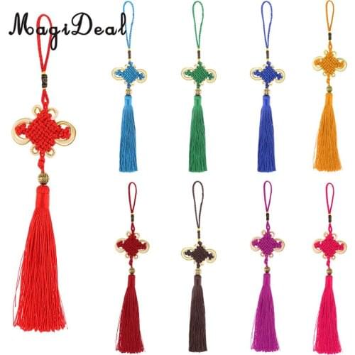 Feng Shui Chinese Knot to Attract Wealth Health Success Lucky for Home Decor 27CM