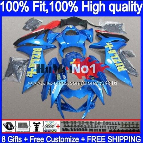 Injection For SUZUKI GSXR 750 600 GSXR750 K11 18MC.59 Sale Blue GSXR600 2011 2012 2013 2014 2015 2016 11 12 13 14 15 Fairing