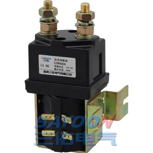 Electric Motor Reversing DC Contactor CZW400A /ZJW400A for Automotive Pump Motor Car