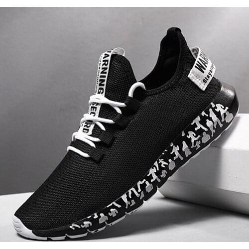 Men Casual Shoes Fashion Air Mesh Male Sneakers Breathable Sports Running Shoes for Men Non-Leather Loafers
