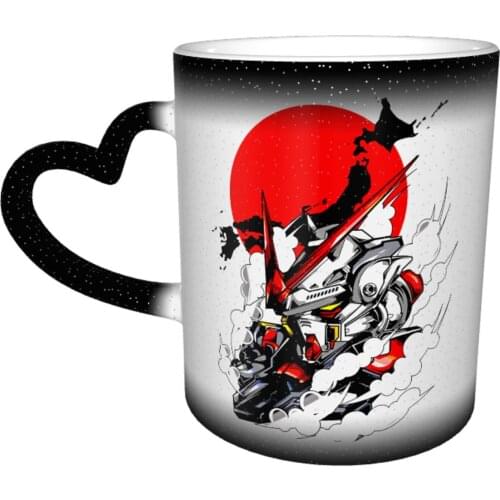 Gundam Mug Cool Ceramic Mug Espresso The Changes Color Cheap Cups