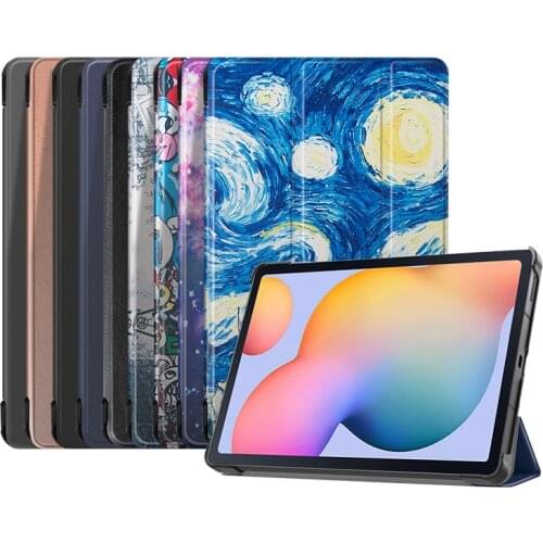 Magnetic Case for Samsung Galaxy Tab S6 Lite 10.4 2020 SM-P610 P615 Case for Samsung Galaxy Tab S7 S6 S5E S4 Cover Funda Capa